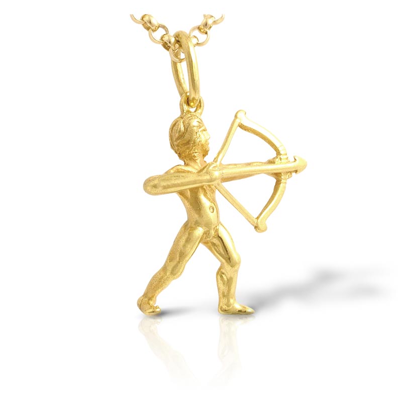 Anhänger Tierkreiszeichen Schütze in Gold